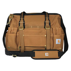 Legacy Series16 Inch Tool Bag with Molded Base Brown