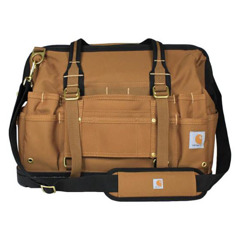Carhartt Legacy Series16 Inch Tool Bag with Molded Base Brown