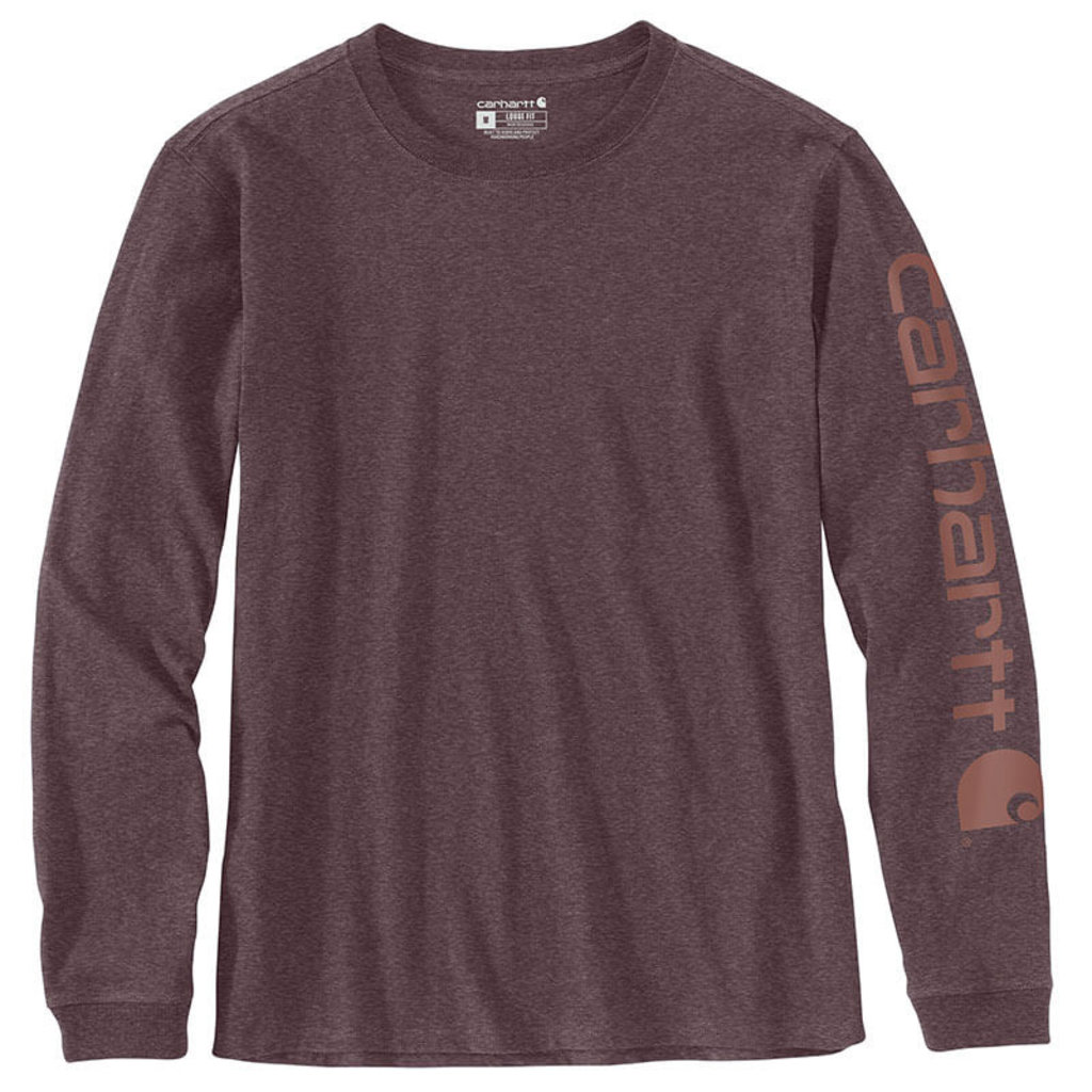 103401 - Carhartt Women's Workwear Sleeve Logo Long-Sleeve T-Shirt