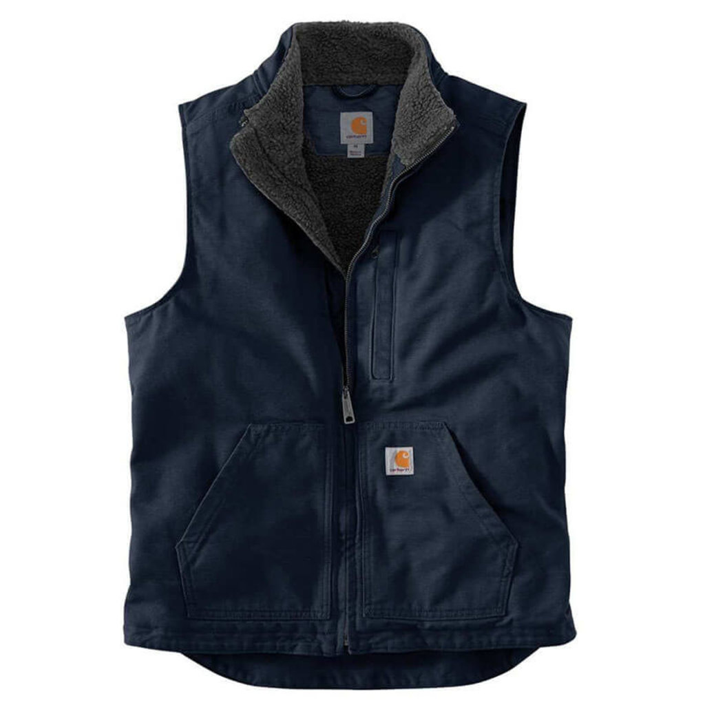 104277 - Carhartt Men's Sherpa-Lined Mock neck Vest - Great Lakes