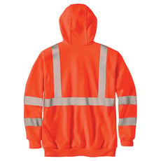 Carhartt 104988 - High Visibility Rain Defender Loose Fit Midweight Hooded Class 3 Sweatshirt