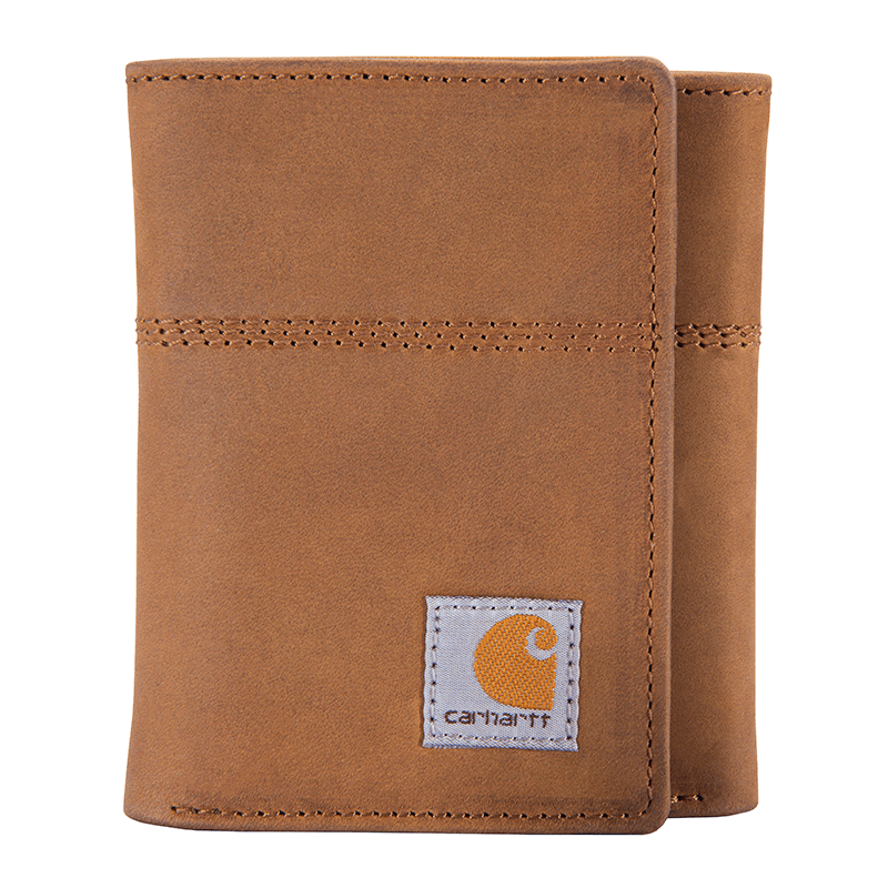 Carhartt Saddle Leather Trifold Wallet