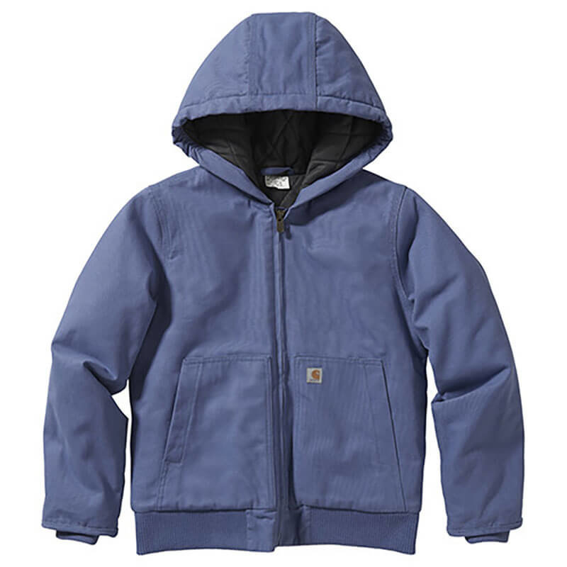 Carhartt CP9564 - Carhartt Kid's Canvas Insulated Hooded Active Jacket