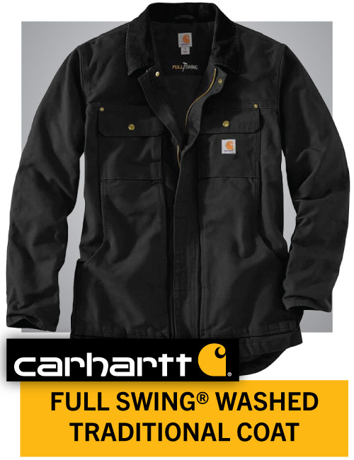 Embroidered Carhartt Full Swing Coat