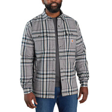 Carhartt 105430 - Carhartt Men's Relaxed Fit Flannel Sherpa-Lined Shirt Jac