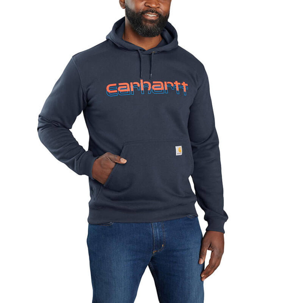 Carhartt Men's Rain Defender Loose Fit Midwt Graphic Sweatshirt 105679 ...