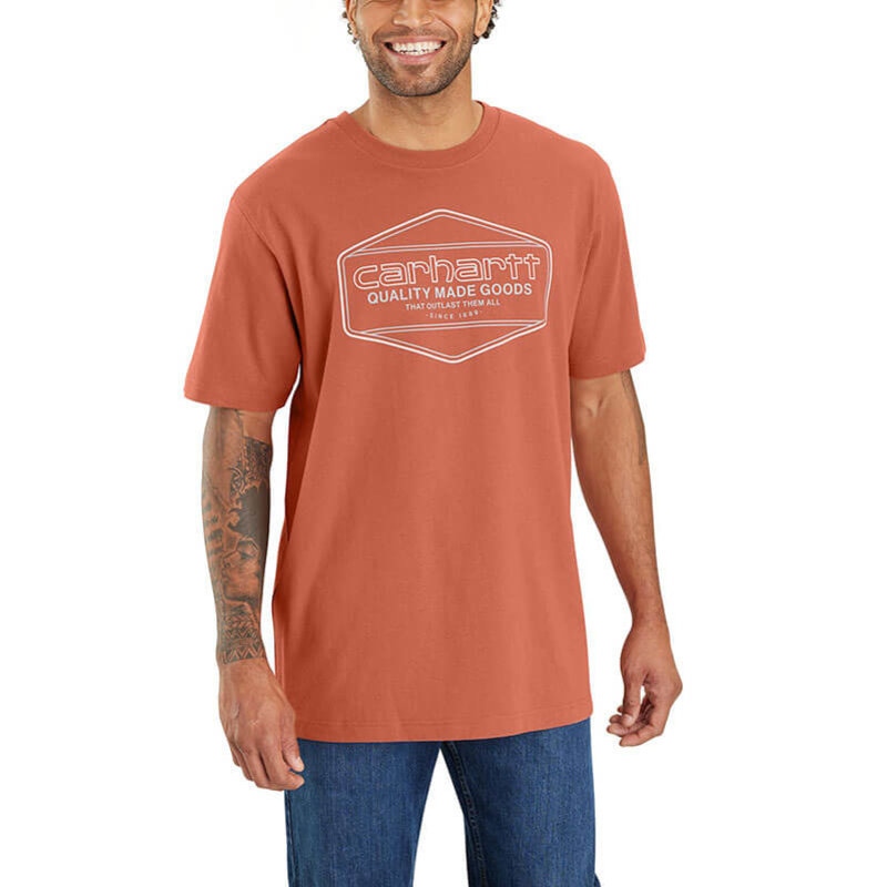 Carhartt 105711 - Carhartt Men's Loose Fit Heavyweight Short-Sleeve Quality Graphic T-Shirt