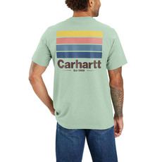 Carhartt 105713 - Carhartt Men's Relaxed Fit Heavyweight Short-Sleeve Pocket Line Graphic T-Shirt
