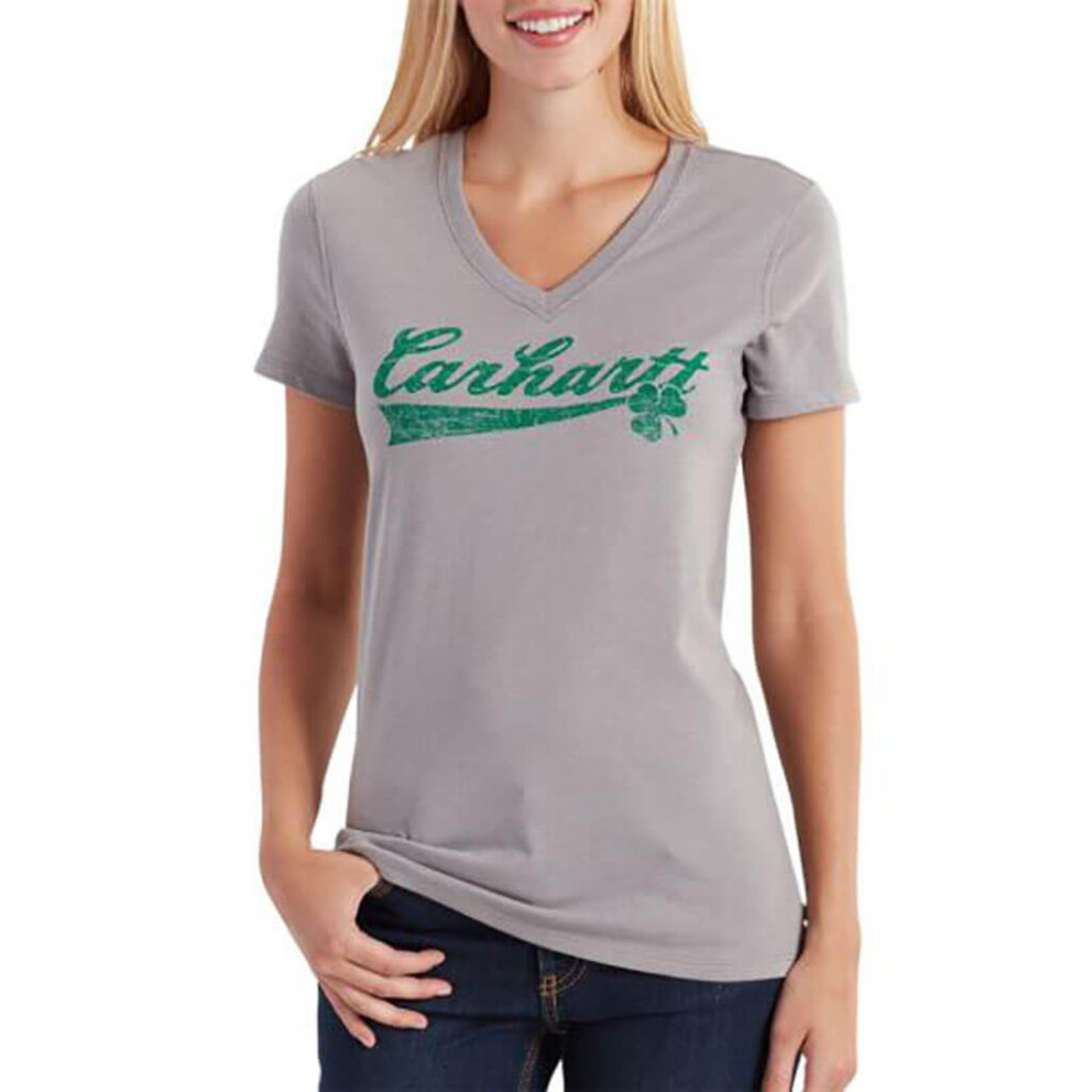 Carhartt 102606 - Women's Carhartt Lockhart Short Sleeve Shamrock Graphic T-Shirt SML REG