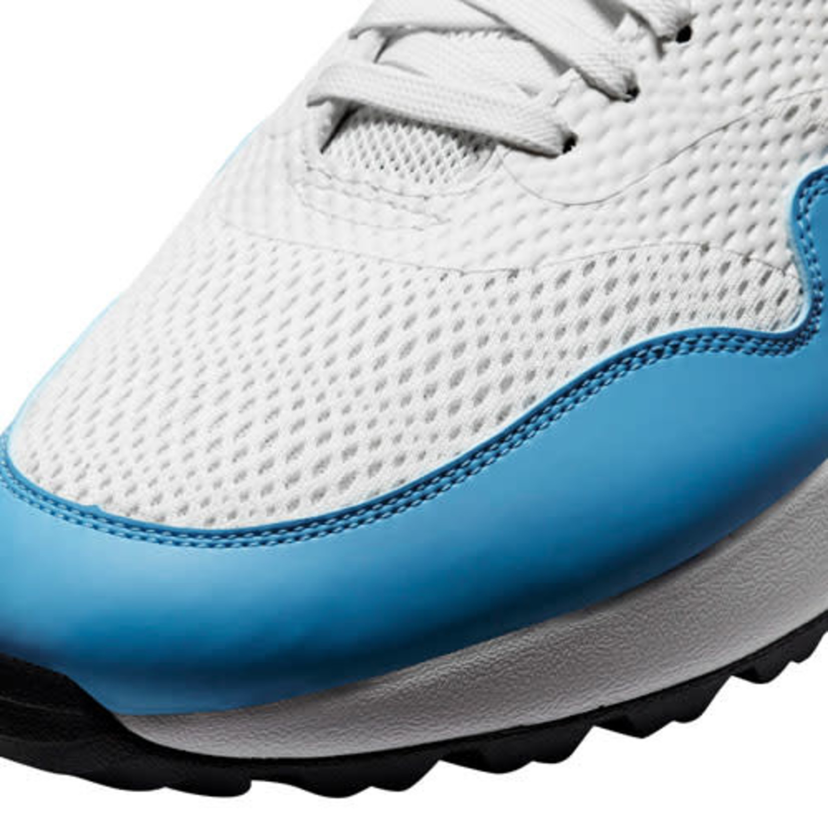 Nike Men's Nike Air Max 1G Spikeless Golf Shoe White/Blue