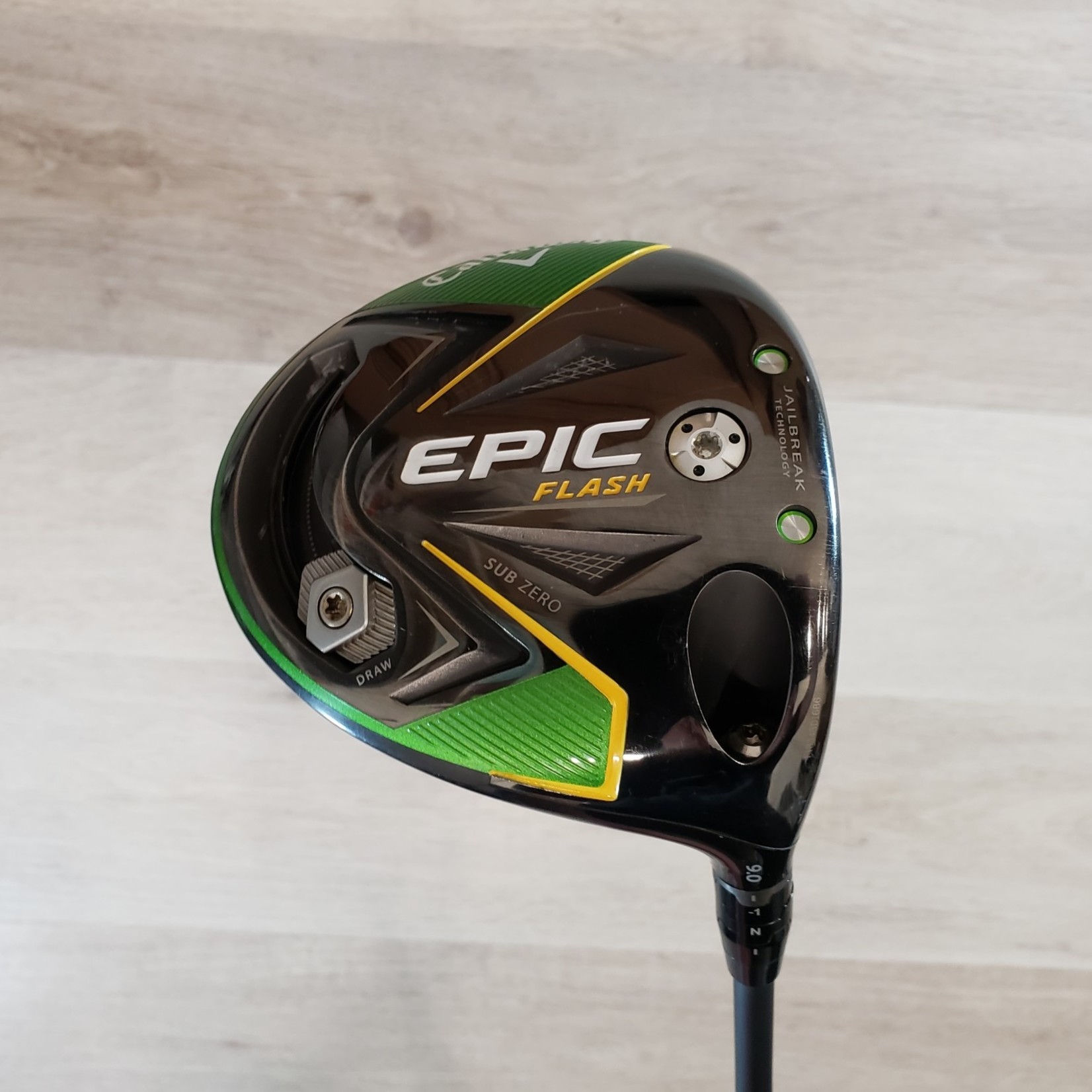 Demo) Callaway Epic Flash Sub Zero Driver 9* HZRDUS Smoke 60g