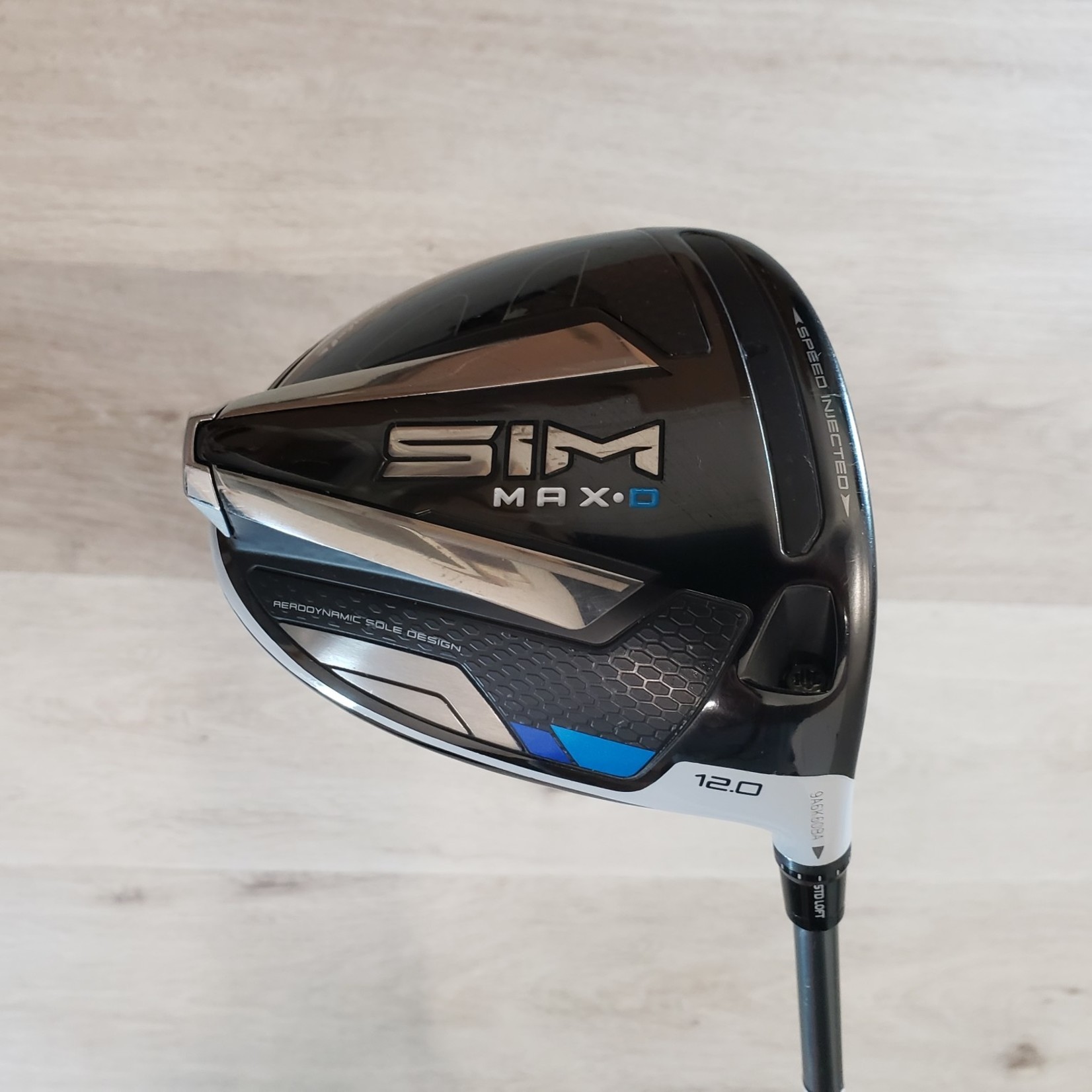 Demo) TaylorMade SIM Max D Driver 12* Helium 4F2 Senior (RH