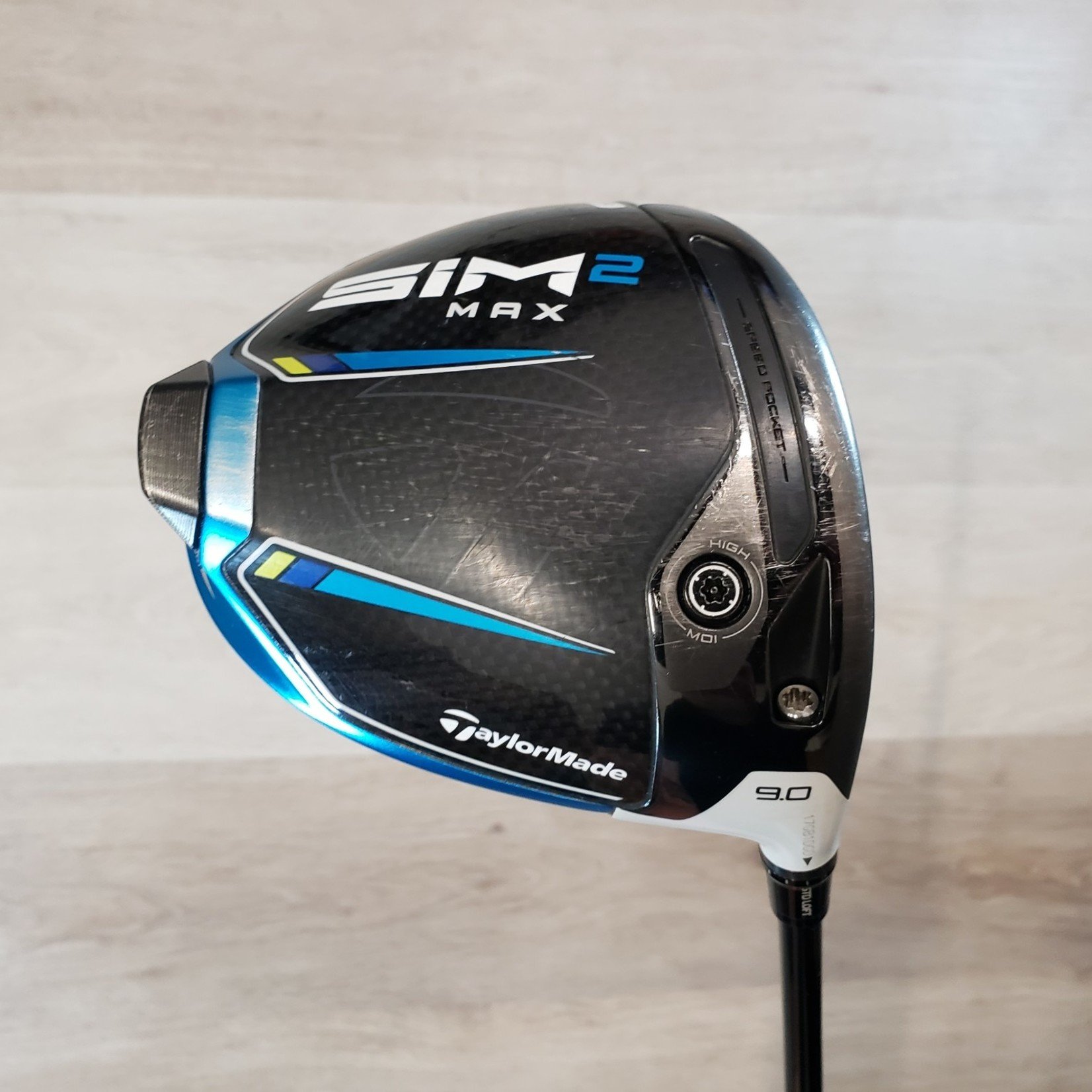 Demo) TaylorMade Sim2 Max Driver 9* Bassara E42 Lite (RH) - Modern