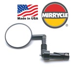 Bikecorp Mirrycle Bike/Cycling Mirror - Safety Handlebar End Mirror Alloy Steel