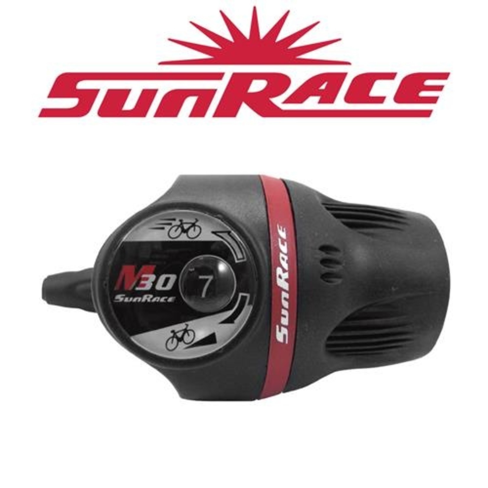 Sunrace Sunrace Bike/Cycling Right Hand Twist Shifter - 7 Speed