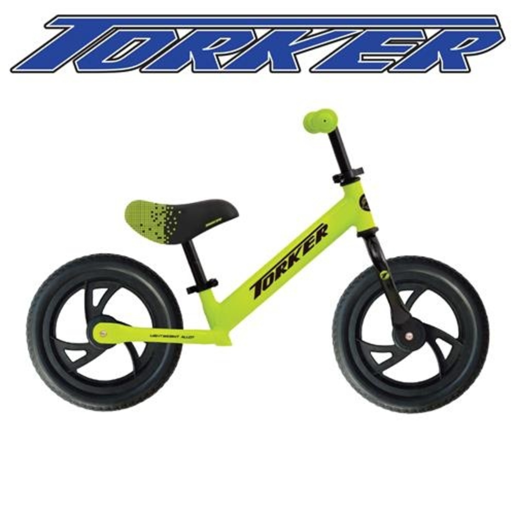 Torker Torker Kid Balance Bike Wheels Suit Children 18 Months-5 Years - Neon With Black