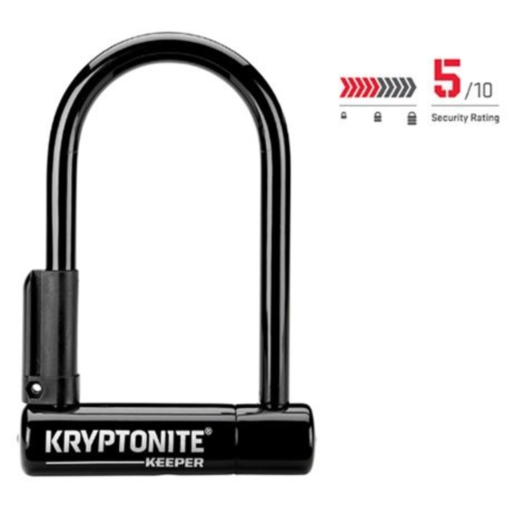 Kryptonite Kryptonite Keeper Mini-6 U-Lock 3.25 X 6 With Bracket (1T)