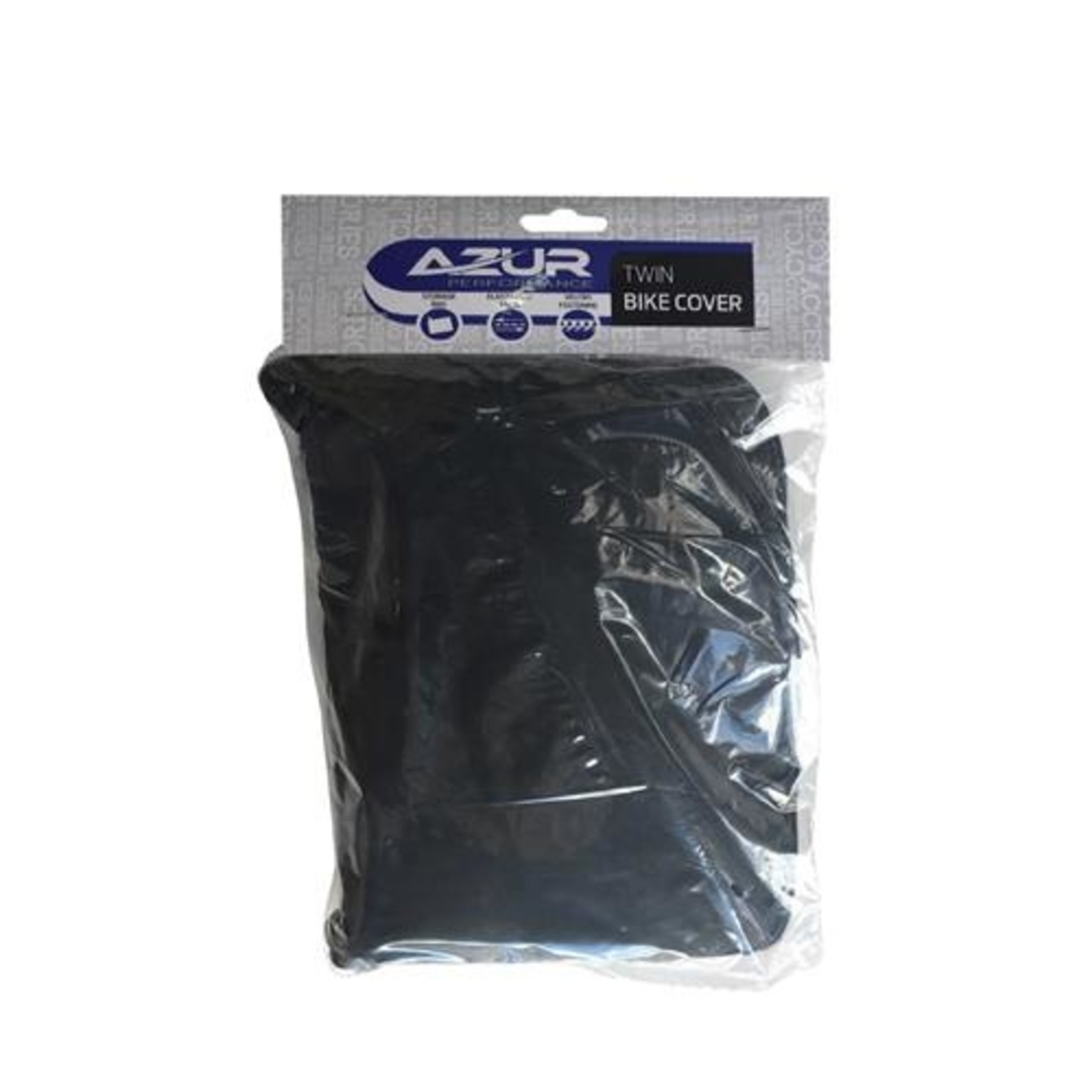 Azur Azur Bike Cover - Twin Bicycle Cover Fits MTB - Hybrid Or Road ABC2