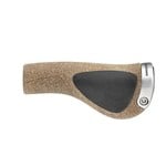 Ergon Ergon Handlebar Grip GP1 Bio Kork - Large Aluminium ,100% Recyclable Brown/Black