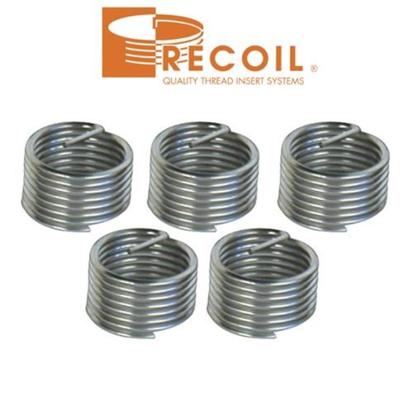 Bikecorp Recoil Thread Inserts For Cranks Left 5 Per Packet