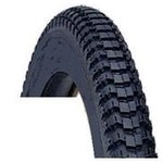 incomex Duro Bicycle Tyre - 20 X 2.125 - Black Hard-Pak Dirt Tread - Pair
