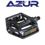 Azur Azur Bike/Cycling Rail Alloy Pedals - Rail - 1/2" - Black