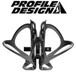 Profile Profile Design RMP Dual Bottle Cage System - 6061-T6 Aluminum - Matte Black