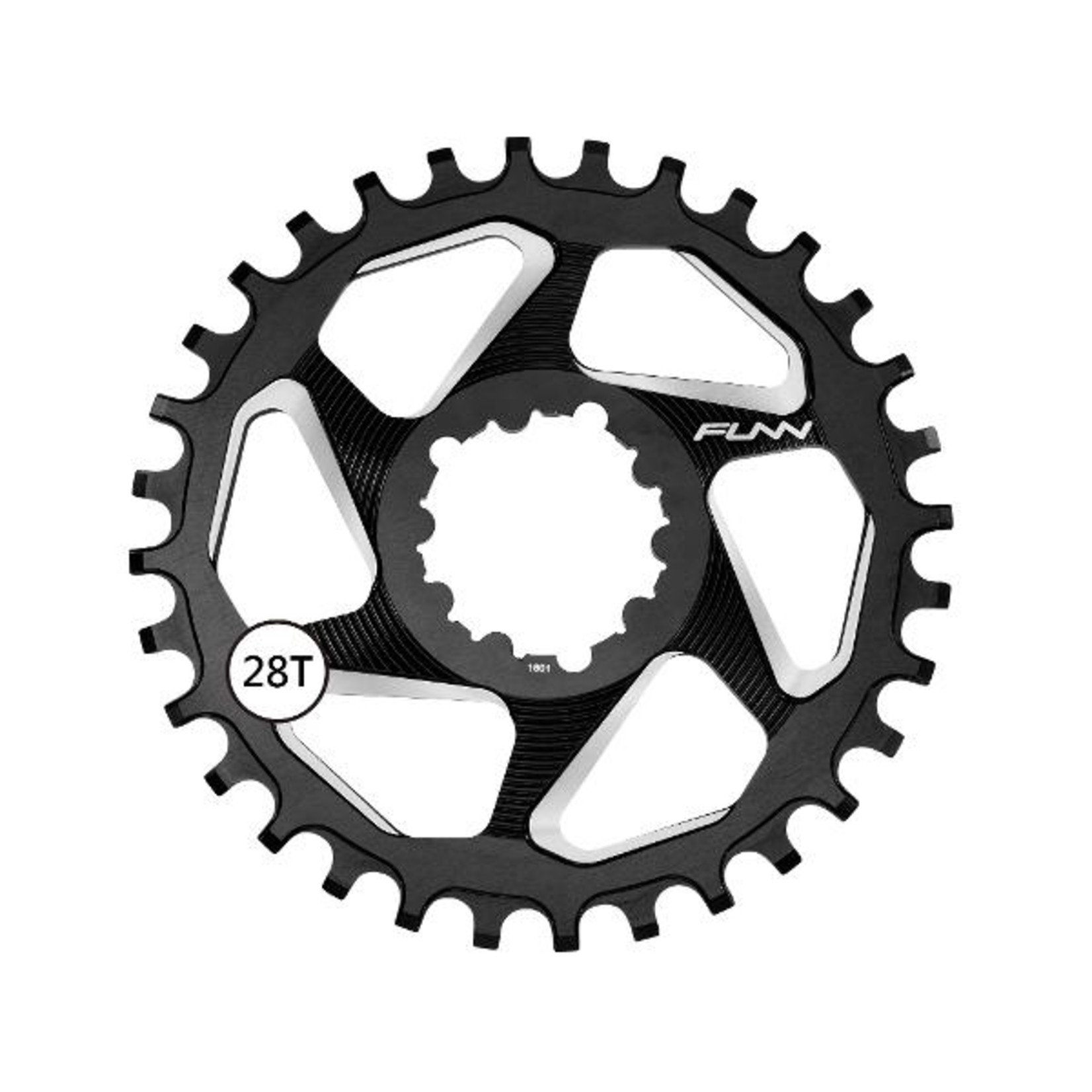 FUNN Funn Bicycle Chain Ring - Solo DX Narrow-Wide Boost - 28T - SRAM Direct Mount