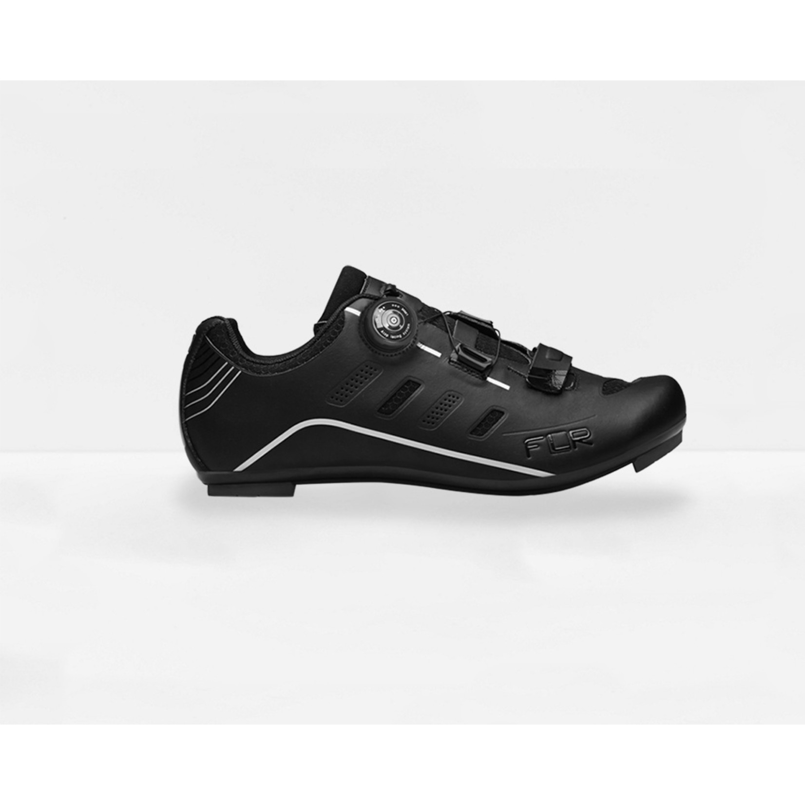 FLR FLR F-22-II Pro Road Shoes - R350 Carbon Plate - Single Dial - Size 38 - Black