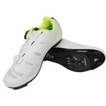 FLR FLR F-22-II Pro Road Shoes - R350 Carbon Plate - Size 38 - White - Yellow