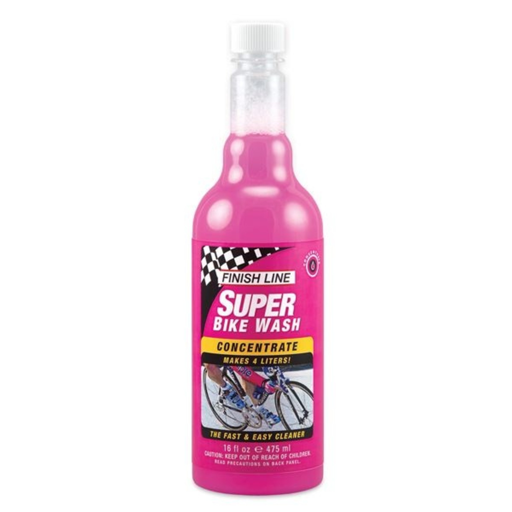 Finish Line Finish Line SC0160101 Super Bike Wash Concentrate 475ml Easy & Fast Clean Up