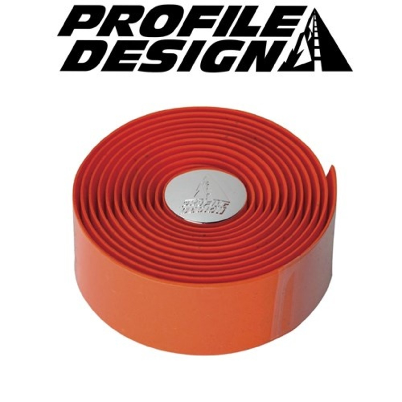 Profile Profile Design Cork Handlebar Synthetic Tape - Orange