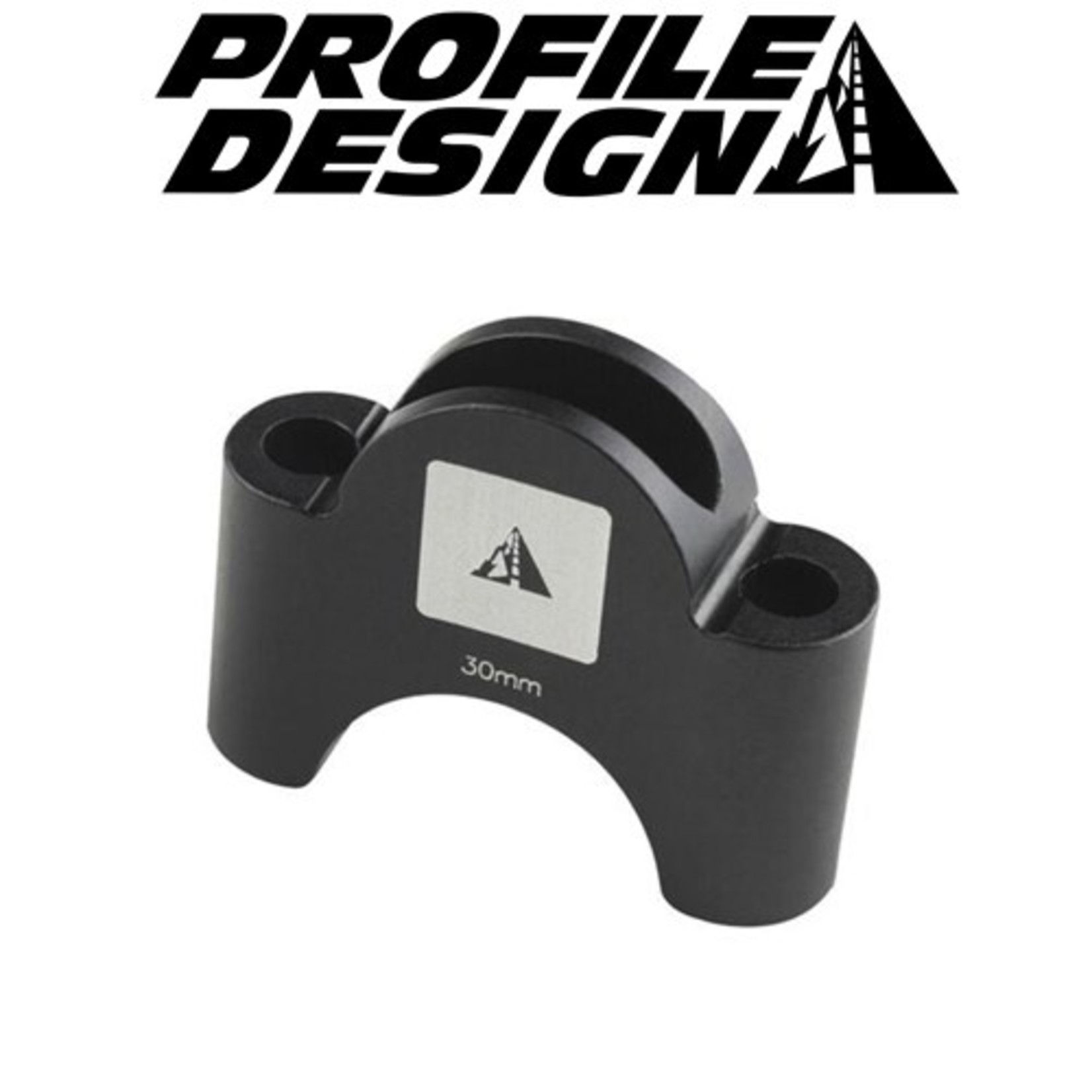Profile Profile Design Aerobar Bracket Riser Kit - 30mm Clamp Diameter: 31.8mm
