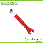 COLOURY Coloury Bicycle Tool - Pedal Spanner 15mm Pedal Wrench 14/15mm Box Wrench