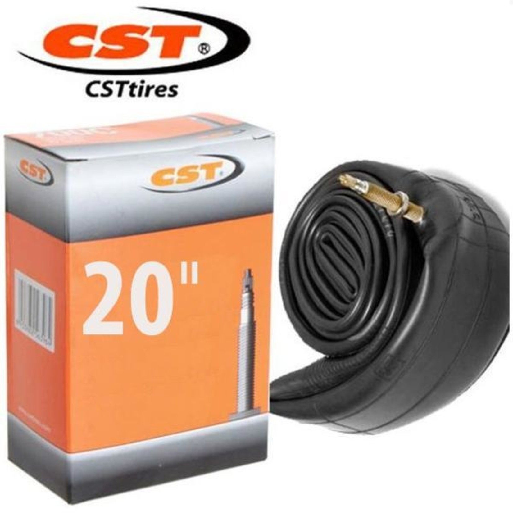 CST CST Bike Tube - 20 X 1.5 Presta Valve - 60mm - Pair