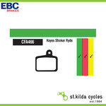 EBC EBC Brake Pad - 466G Hayes Stroker Ryde Green Compound EB466G