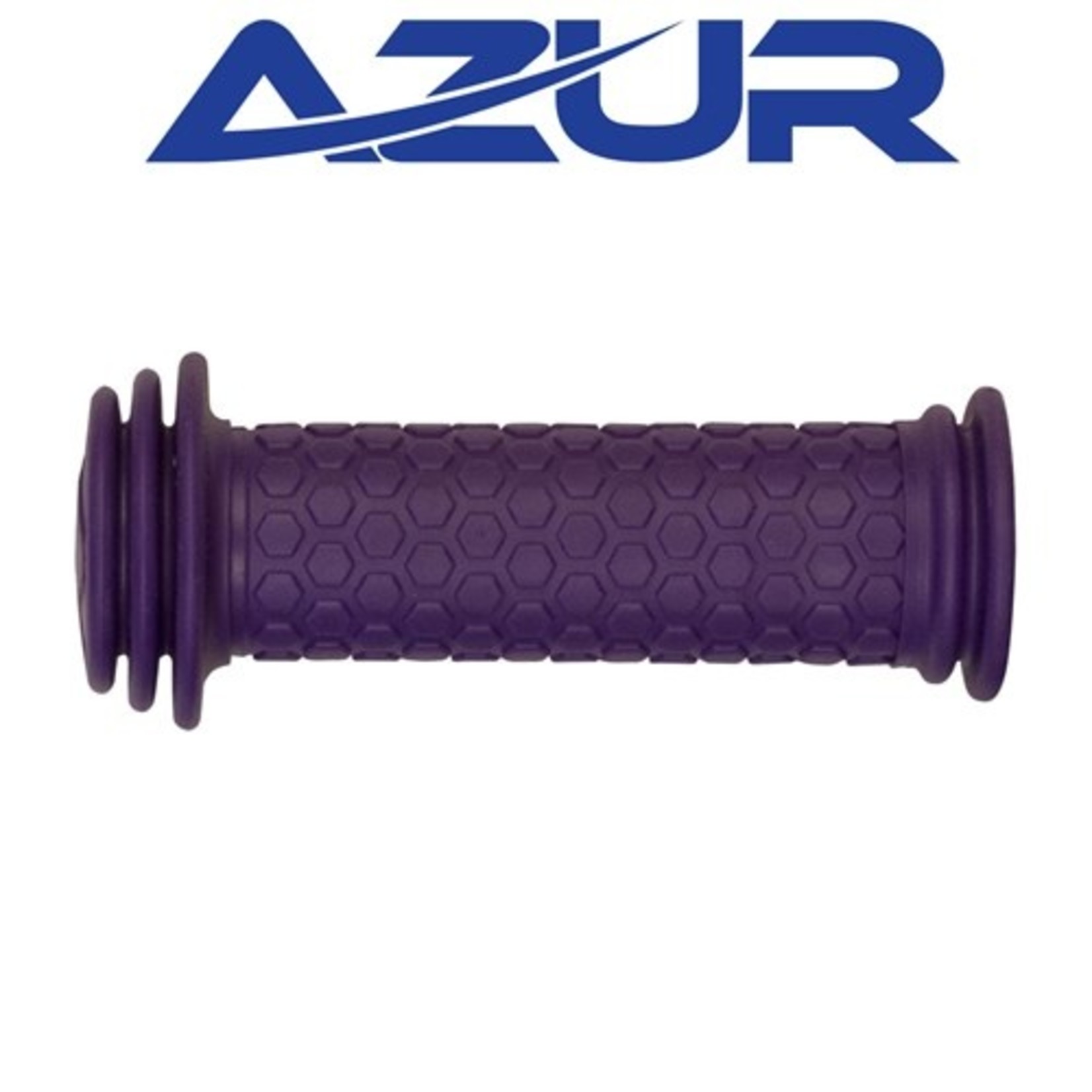 Azur Azur Bike/Cycling Handlebar Grip - Keiki Grip - 100mm - Purple