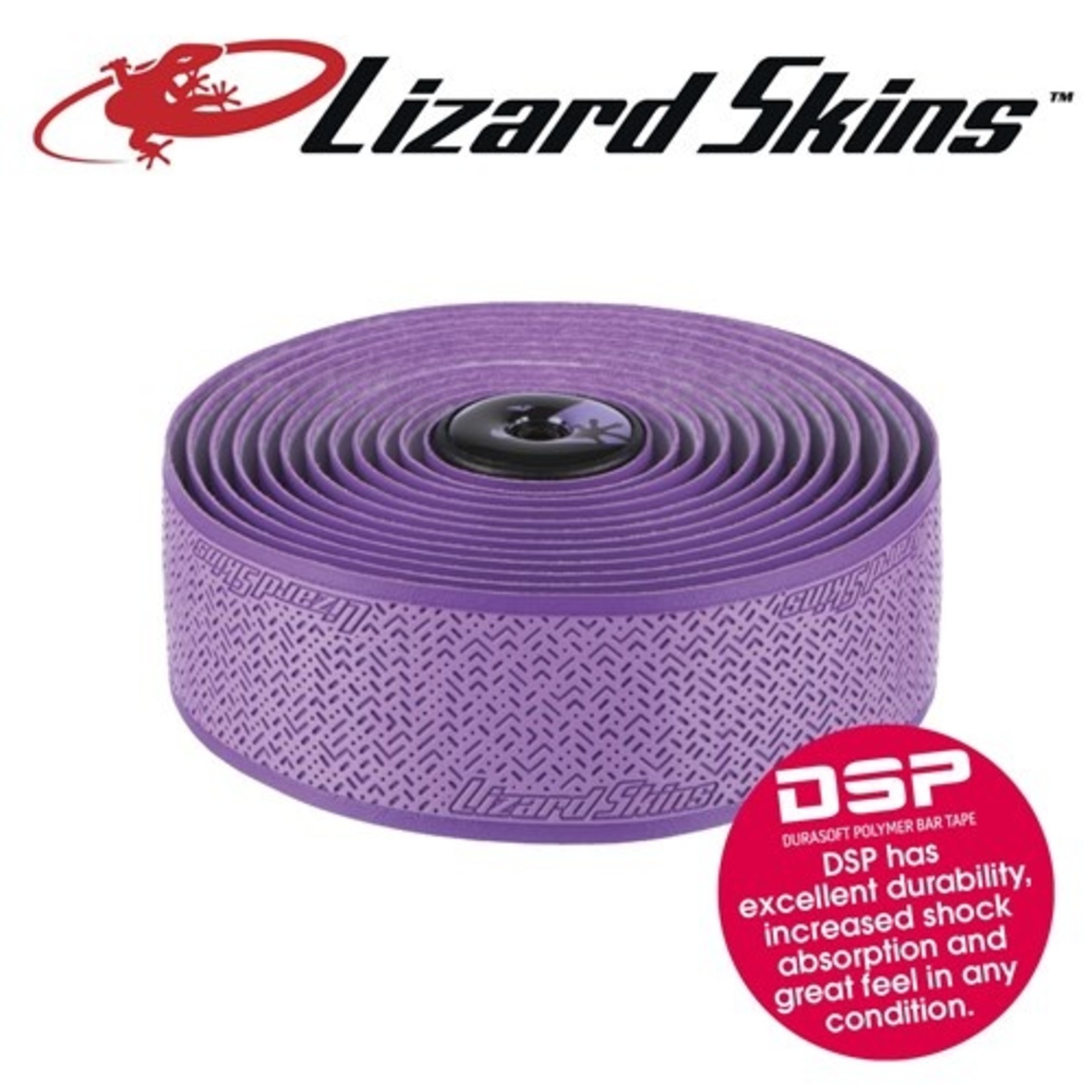 Lizard Skin Lizard Skins DSP Handle Bar Tape - 2.5mm - Violet Purple Length 226Cm 78g