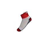 Funkier Funkier Socks - Volpiano  - Red/White - Size -35-38