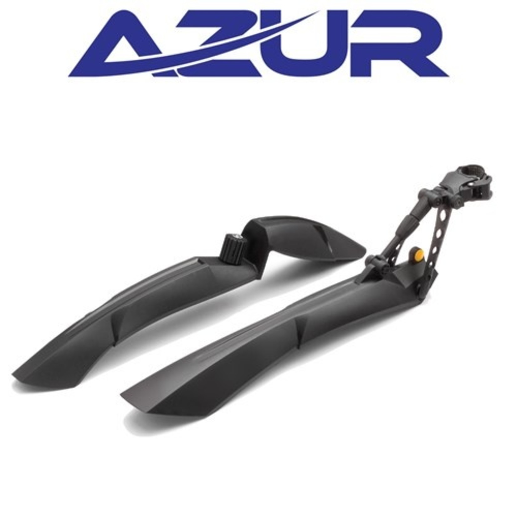 Azur Azur Bike Front - Rear Mudguard M3 Guard MTB Seatpost Mount Adjustable Fender