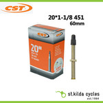 CST CST Bike Tube - 20 X 1/18 - Presta Valve - 60mm - Pair