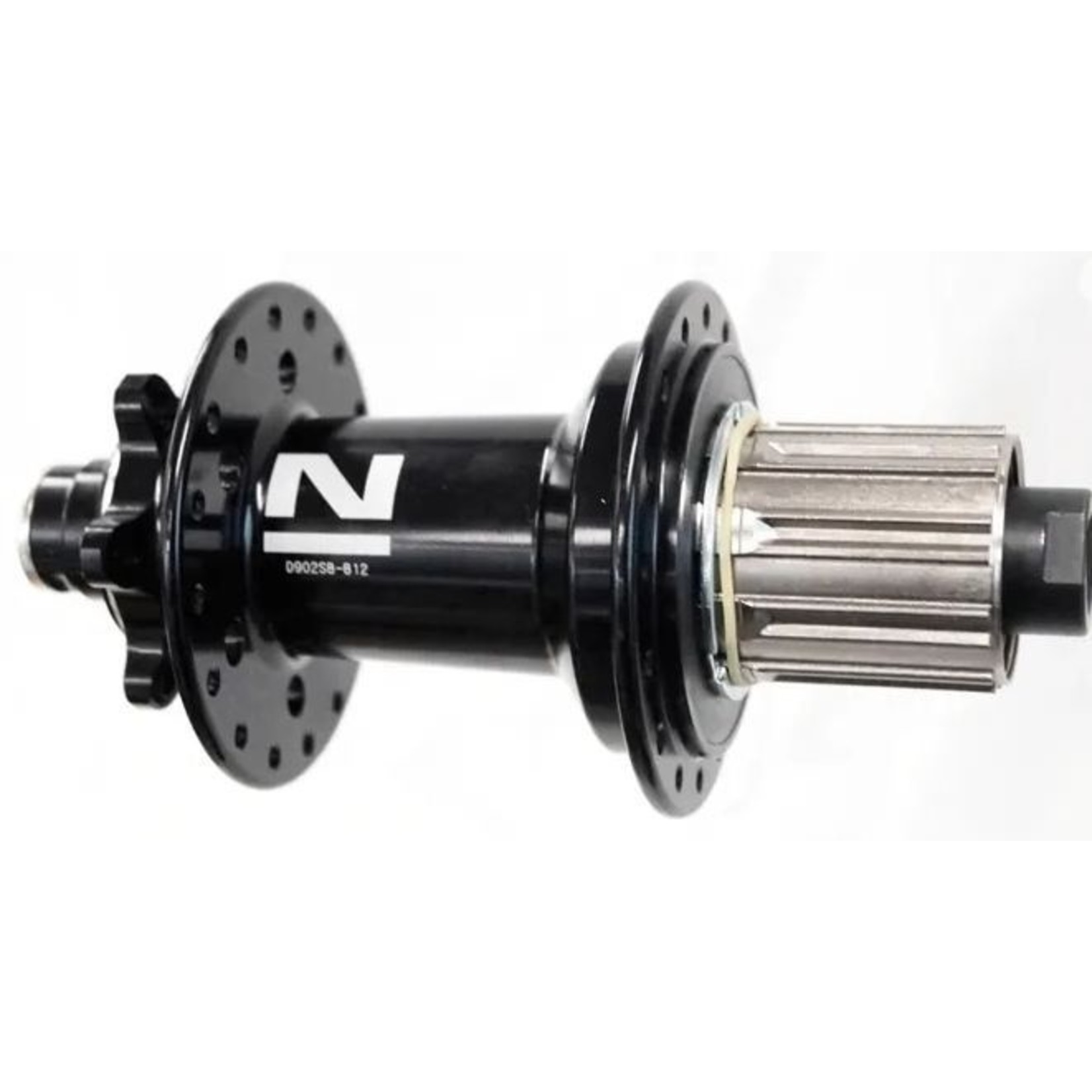 Novatec Novatec - Hubs - Multi Speed Cassette T/A - 8/11 Speed 6 Bolt Disc E-MTB - 12mm - 148mm - Black