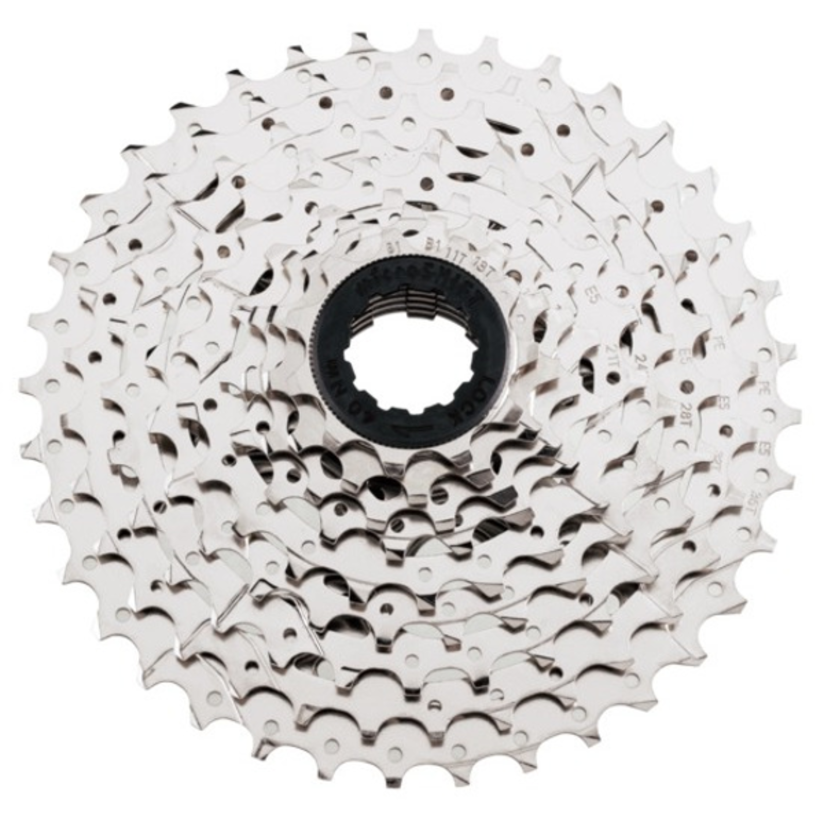 Microshift Microshift Bicycle Cassette - Marvo - 9 Speed - 11-36T Nickel Plated Sprocket
