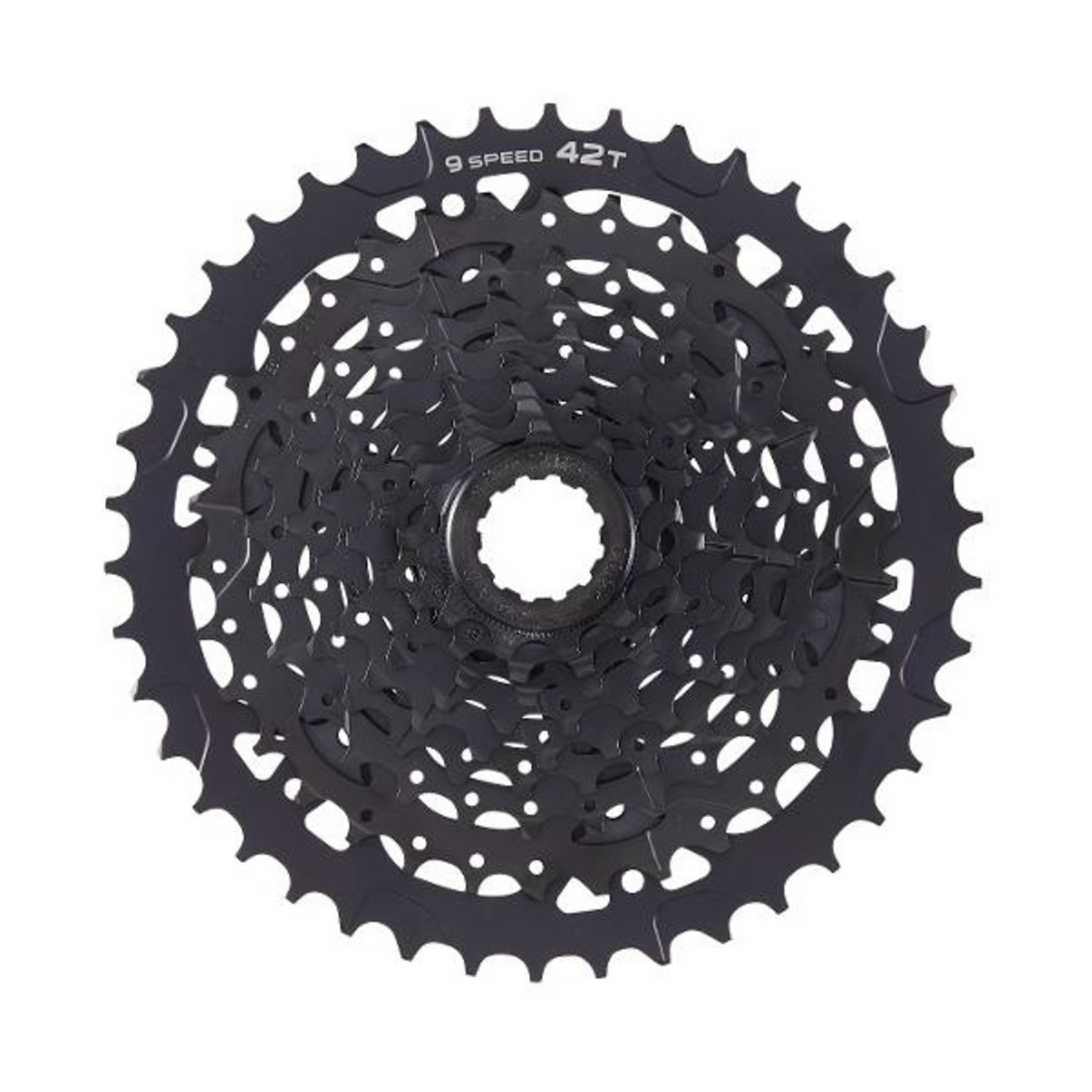 Microshift Microshift Bicycle Cassette - Advent - 9 Speed - 11-42T - Black Alloy