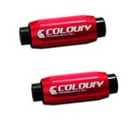 COLOURY Coloury Cable Adjuster - Red - Pair