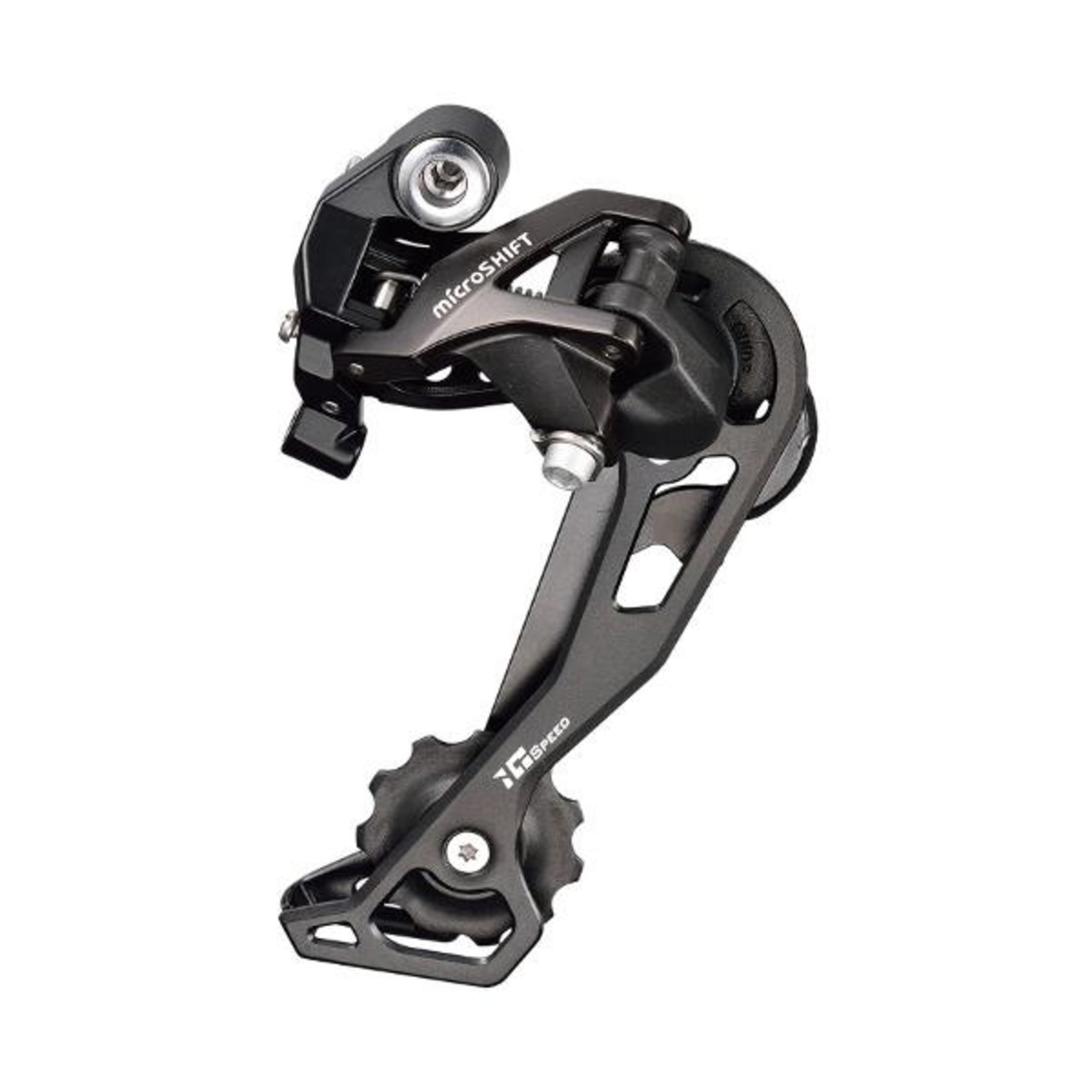 Microshift Microshift Rear MTB Bike Derailleur - Xle - 2/3 X 10 Speed - Long Cage Aluminium