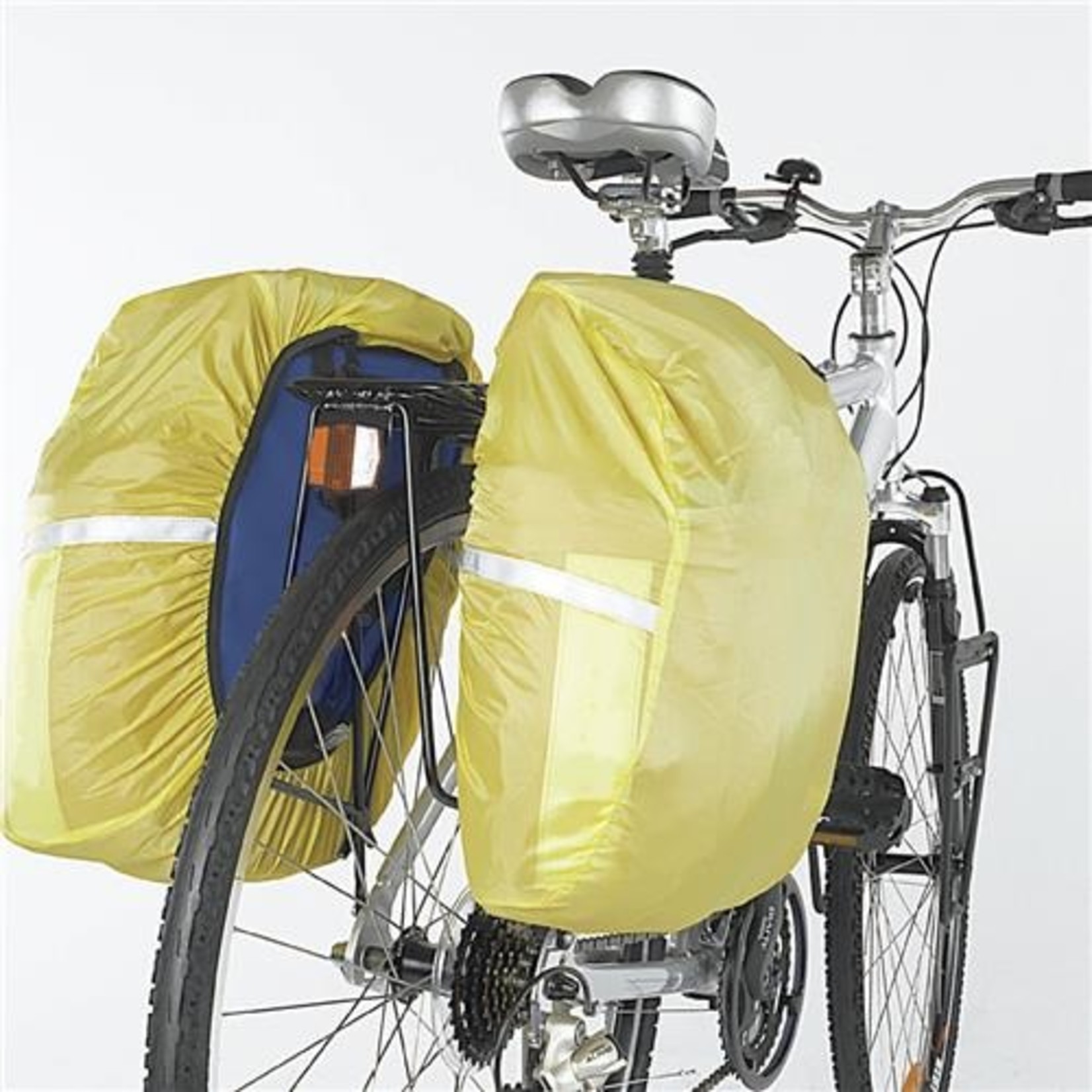 Azur Azur Bike/Cycling Commuter Rear Pannier Bag - Blue (Pair)