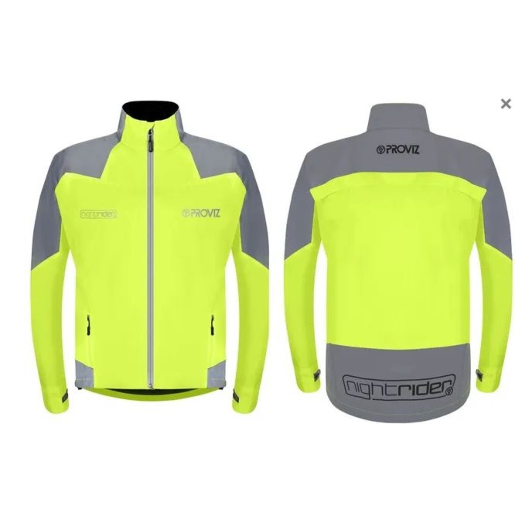 Proviz Proviz - Bike/Cycling Men's Nightrider-High Visibility Jacket - Small - Yellow