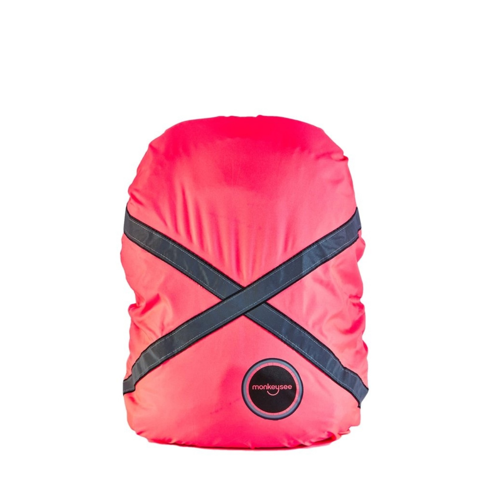 MonkeySee Waterproof Backpack Cover Wheel Pink St Kilda Cycles