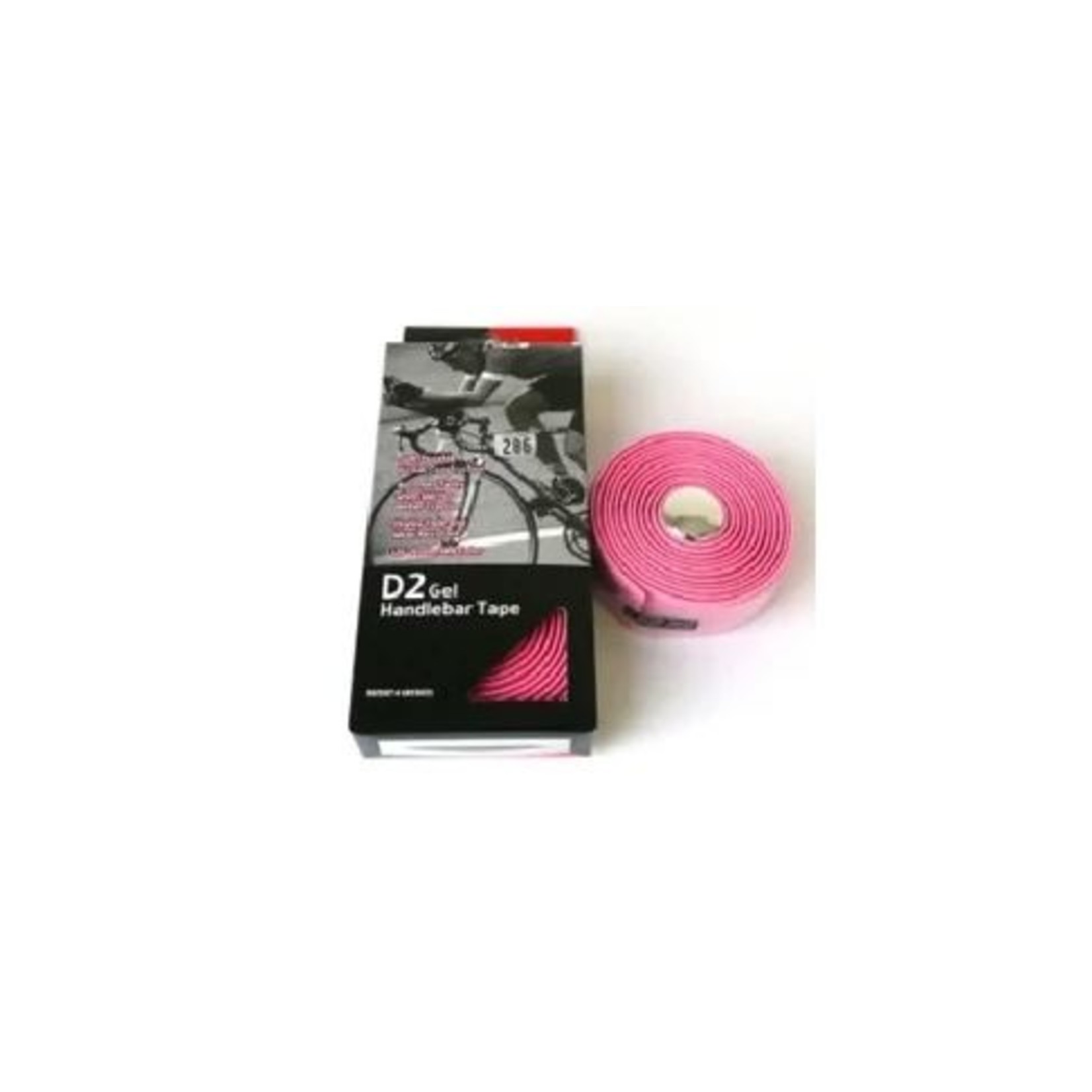 Velo Velo Bike/Cycling Bar Tape - Cork Gel Tape - Pink